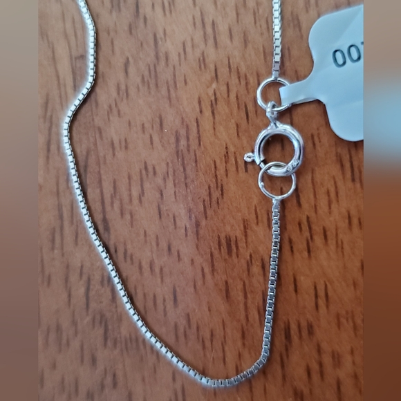 Sterling Silver 18 inch Necklace - Picture 4 of 8